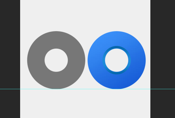 LOGO教程，臨摹QQ瀏覽器圖標教程_www.logoids.com